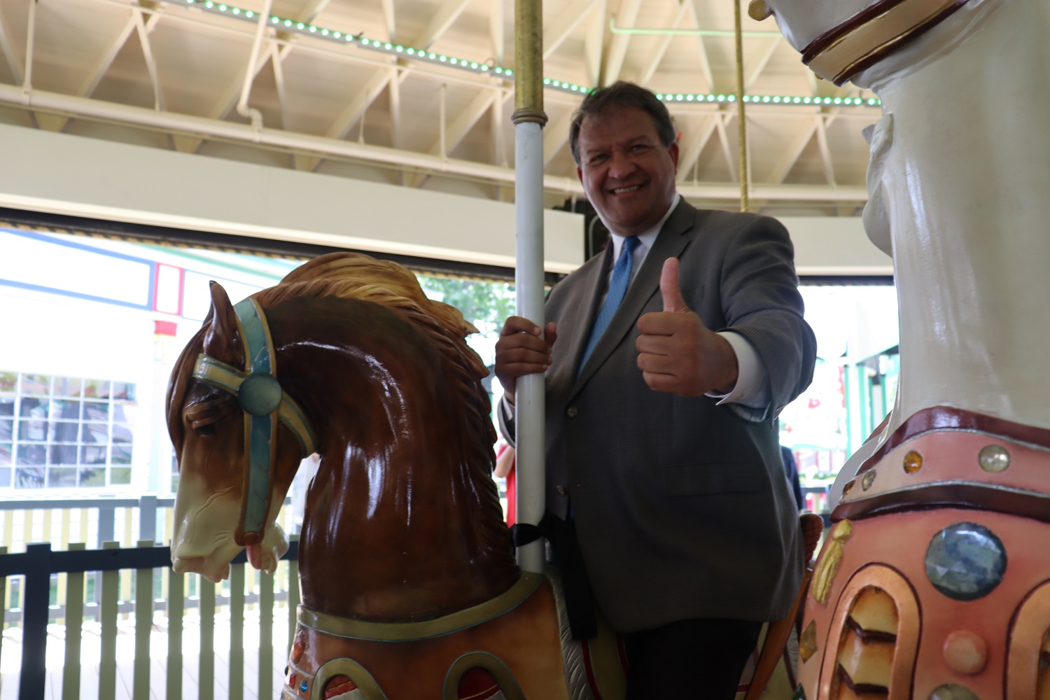 PLAYLAND 2021 SEASON OPEN AT NOON. DERBY RACER RIDES AGAIN. CAROUSEL ...